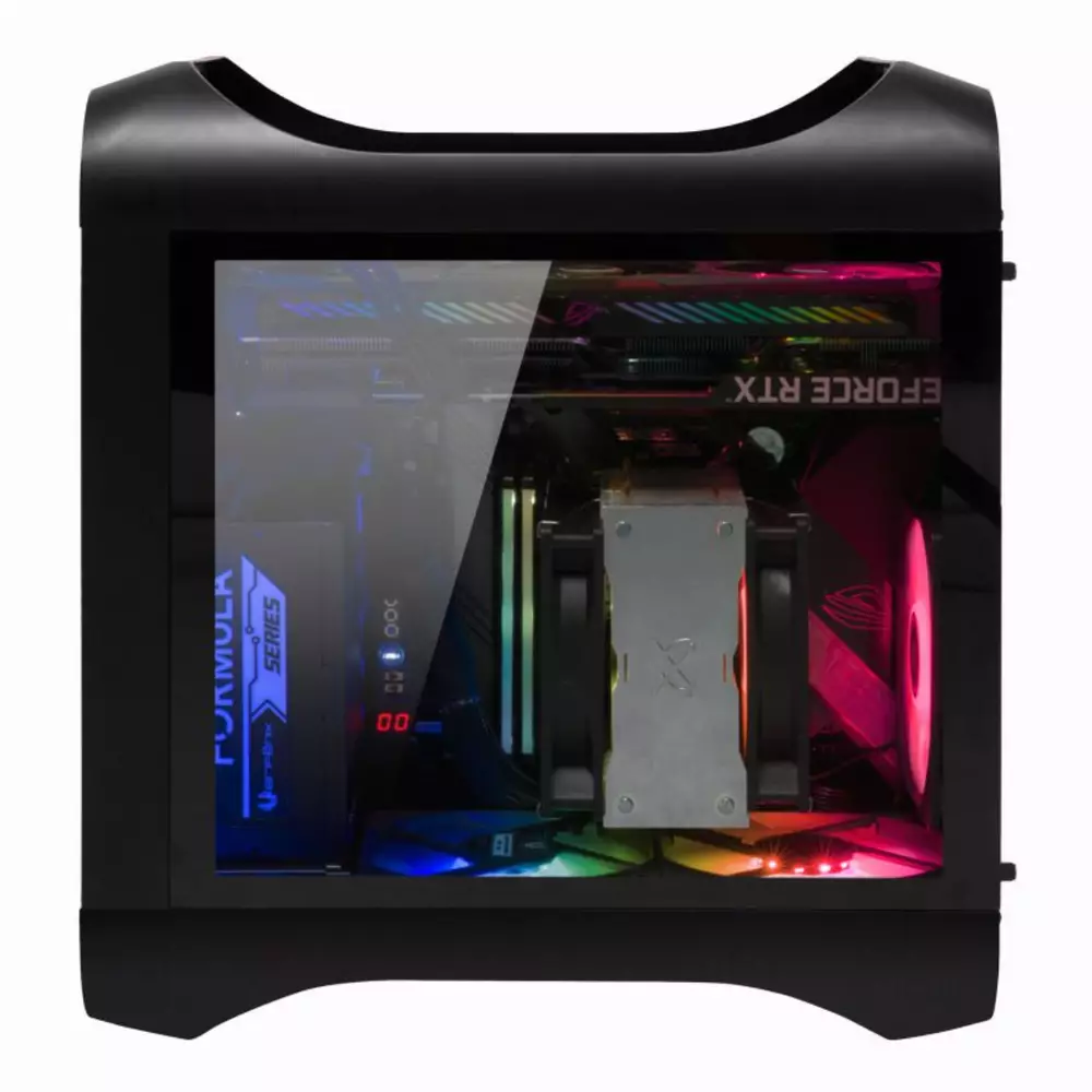 Кутия BitFenix Prodigy M2022 ARGB Black Mini Tower