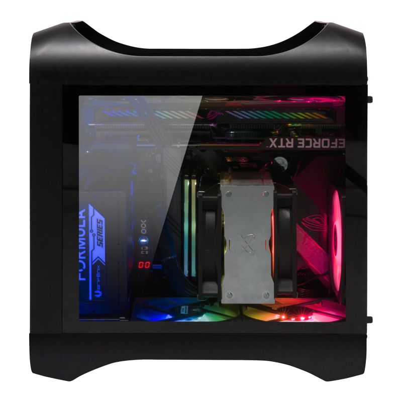 Кутия BitFenix Prodigy M2022 ARGB Black Mini Tower