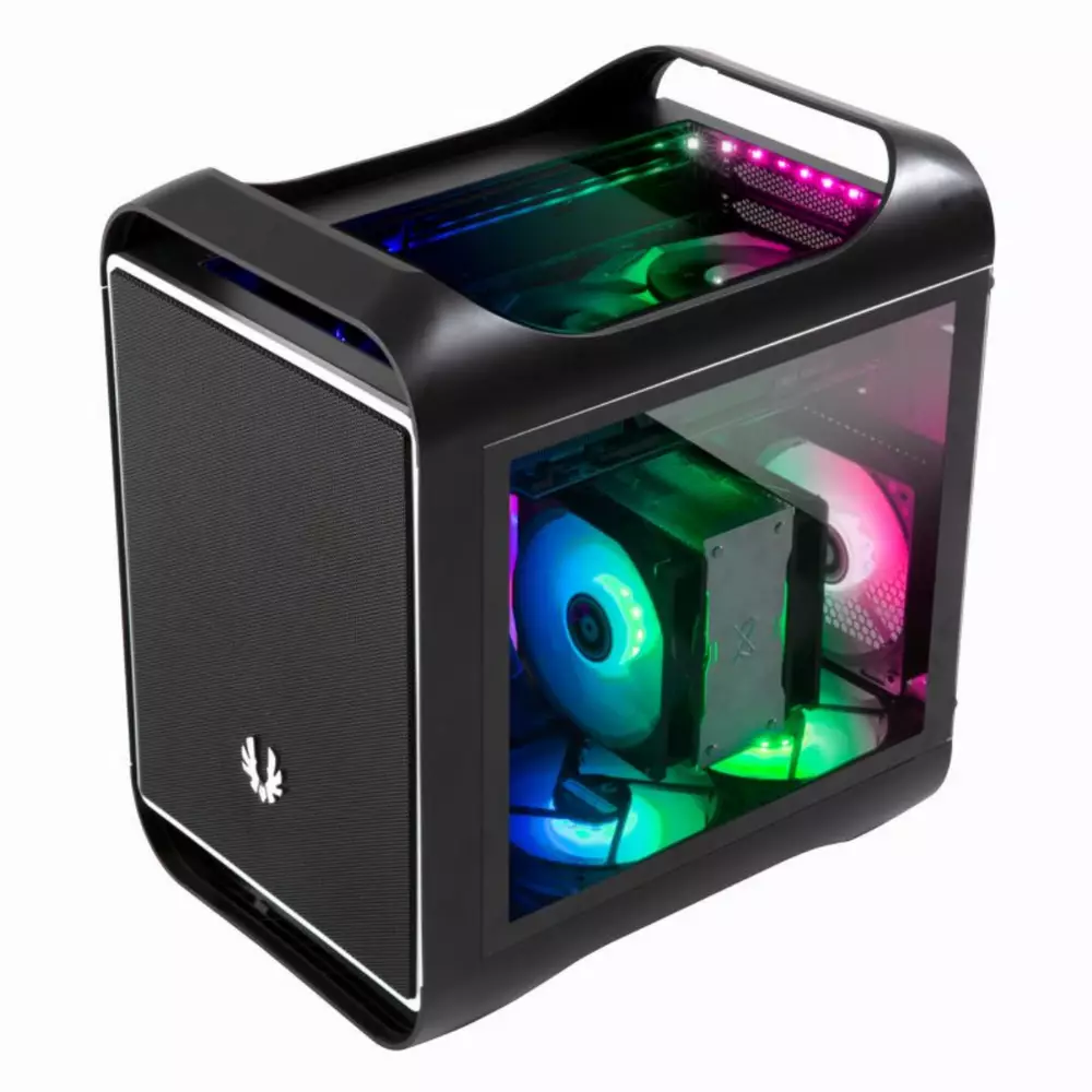 Кутия BitFenix Prodigy M2022 ARGB Black Mini Tower