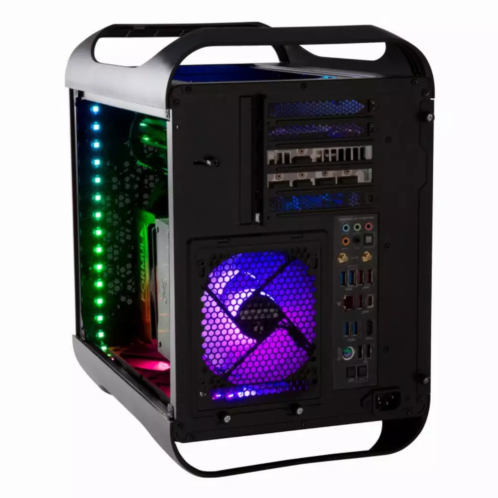 Кутия BitFenix Prodigy M2022 ARGB Black Mini Tower