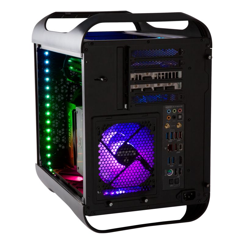 Кутия BitFenix Prodigy M2022 ARGB Black Mini Tower