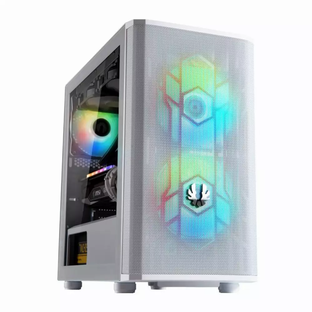 Кутия Bitfenix Nova Mesh M ARGB White
