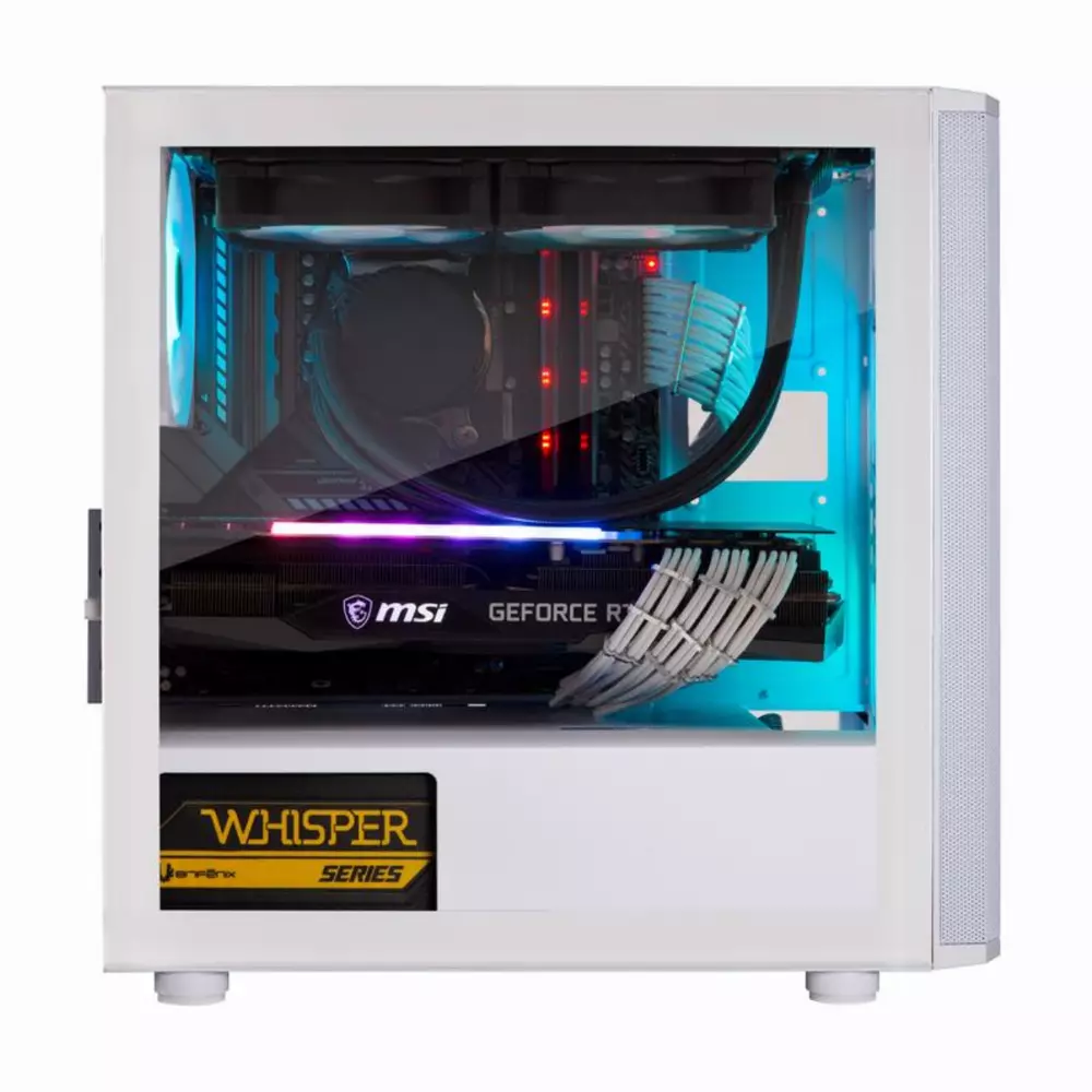 Кутия Bitfenix Nova Mesh M ARGB White