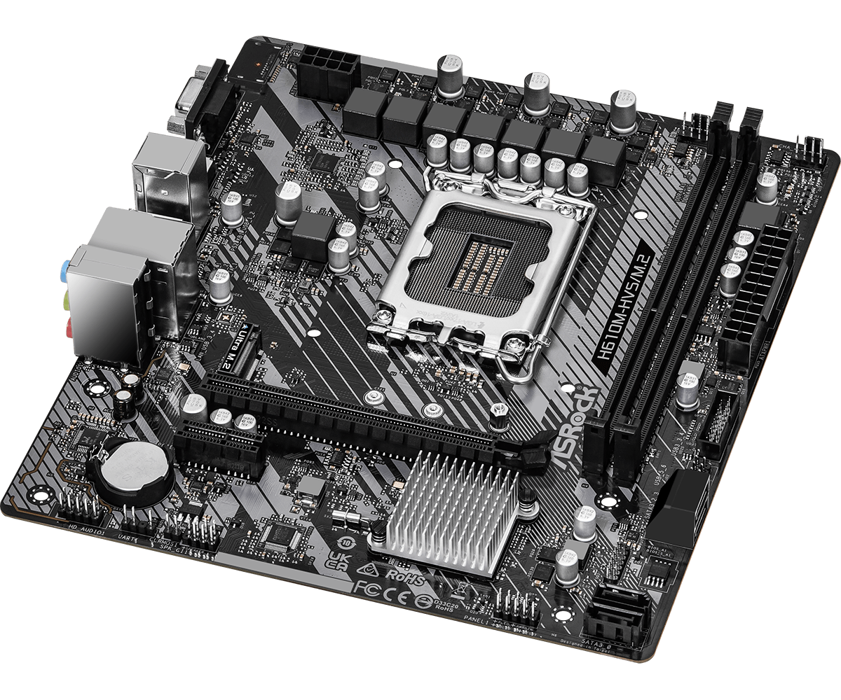 Дънна платка Asrock H610M-HVS/M.2 R2.0 LGA1700