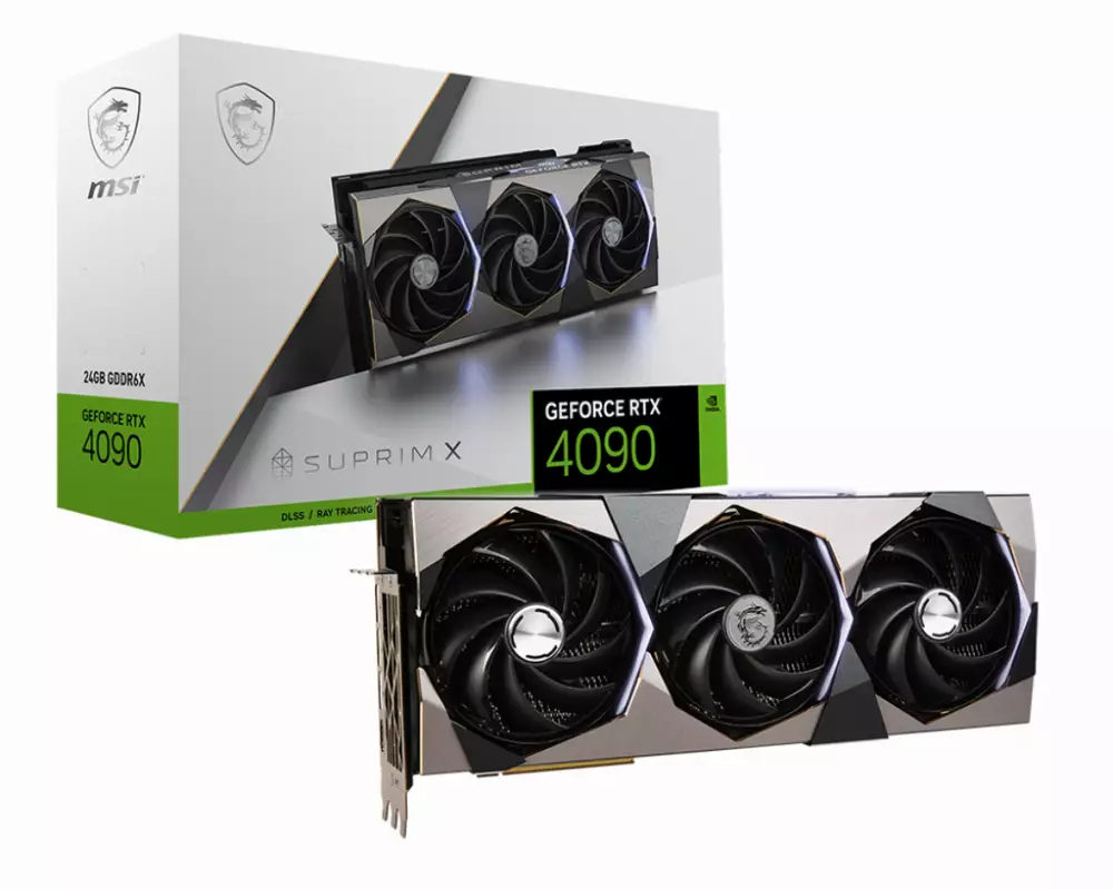 Видео карта MSI GeForce RTX 4090 SUPRIM X 24GB GDDR6X 