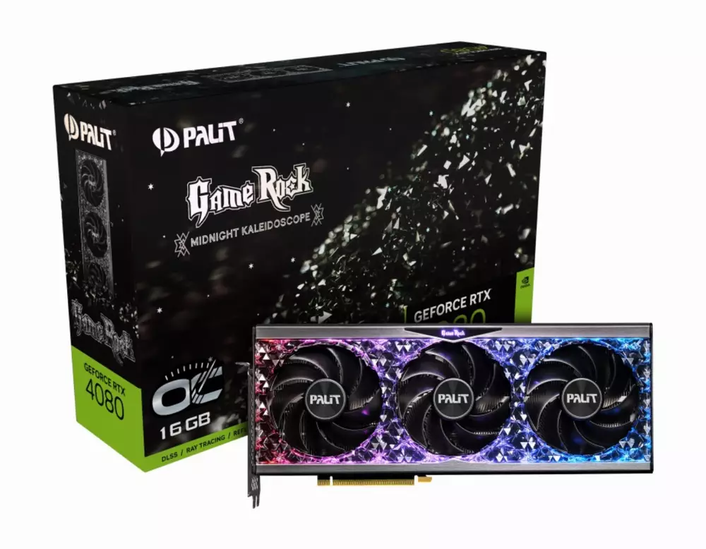 Видео карта Palit GeForce RTX 4080 GameRock OC 16GB GDDRX