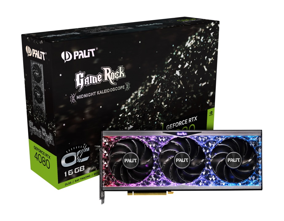 Видео карта Palit GeForce RTX 4080 GameRock OC 16GB GDDRX