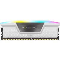 Памет Corsair Vengeance White RGB K2 32GB (2x16GB) DDR5 5600MHz CL36 - CMH32GX5M2B5600C36WK
