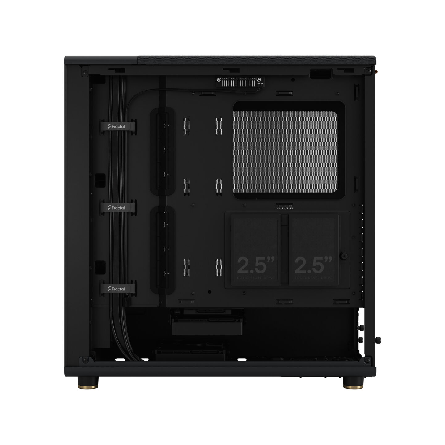 Кутия Fractal North Charcoal Black - FD-C-NOR1C-01