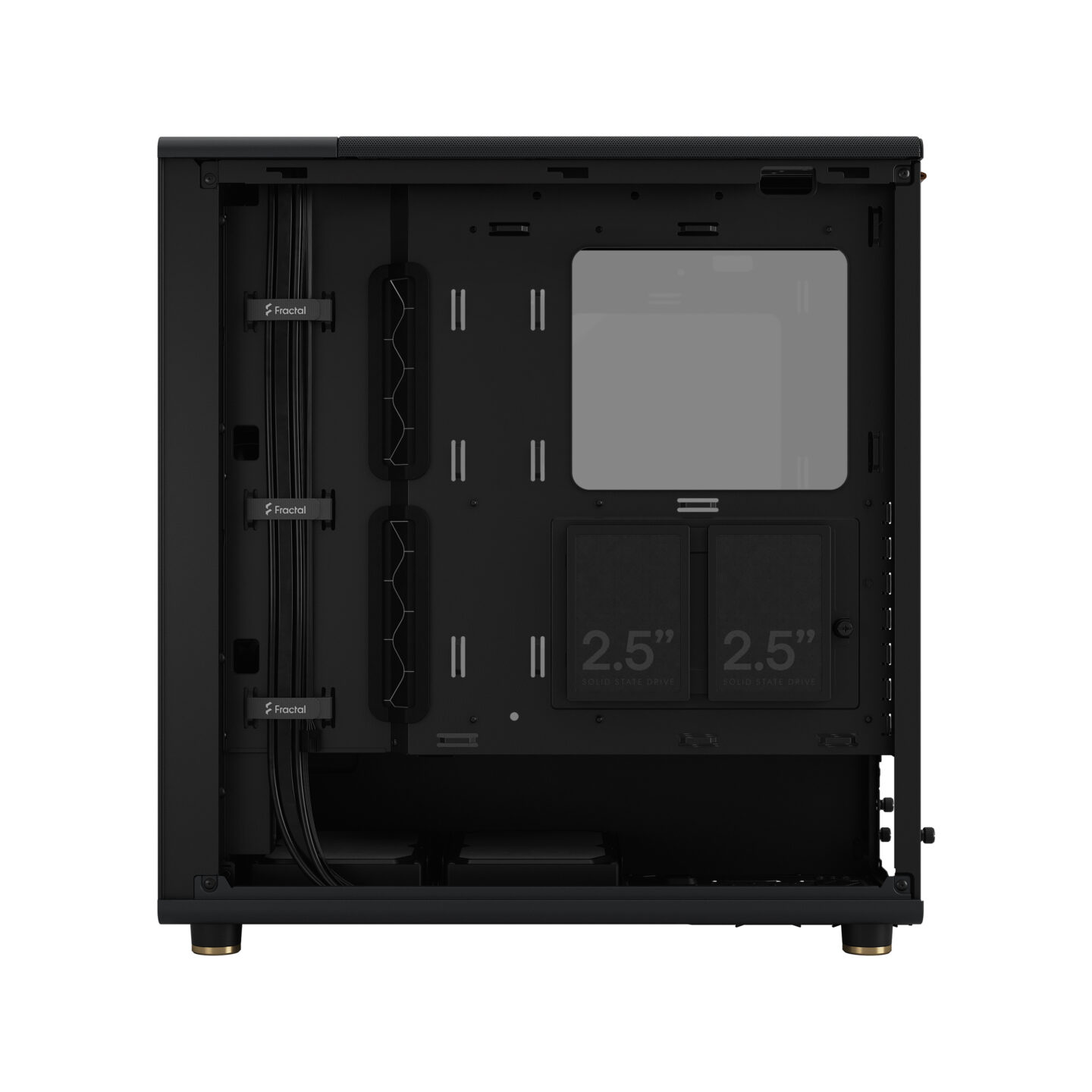 Корпус Fractal North Charcoal Black TG Dark Thint - FD-C-NOR1C-02