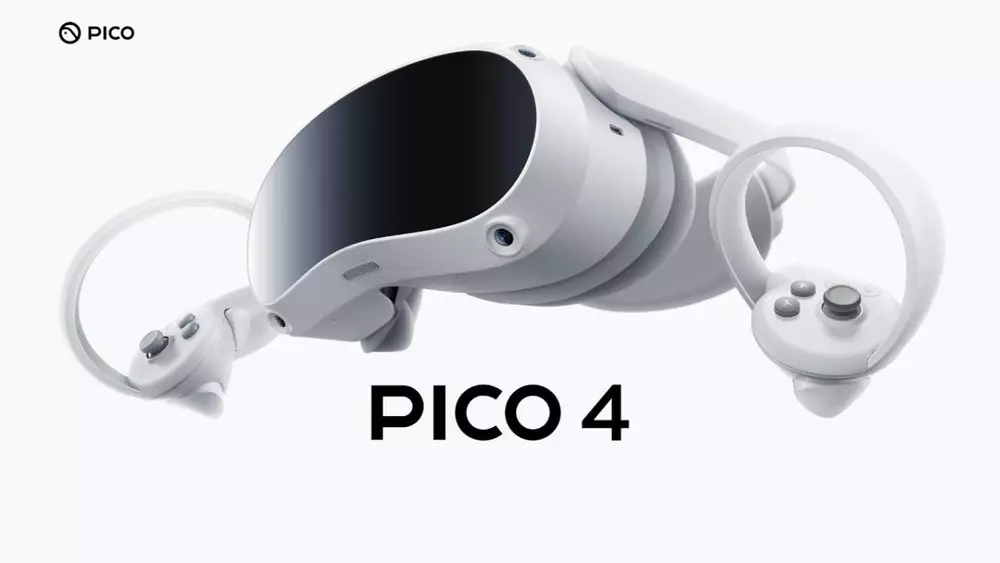 Комплект за виртуална реалност PICO 4 128 GB - Бял