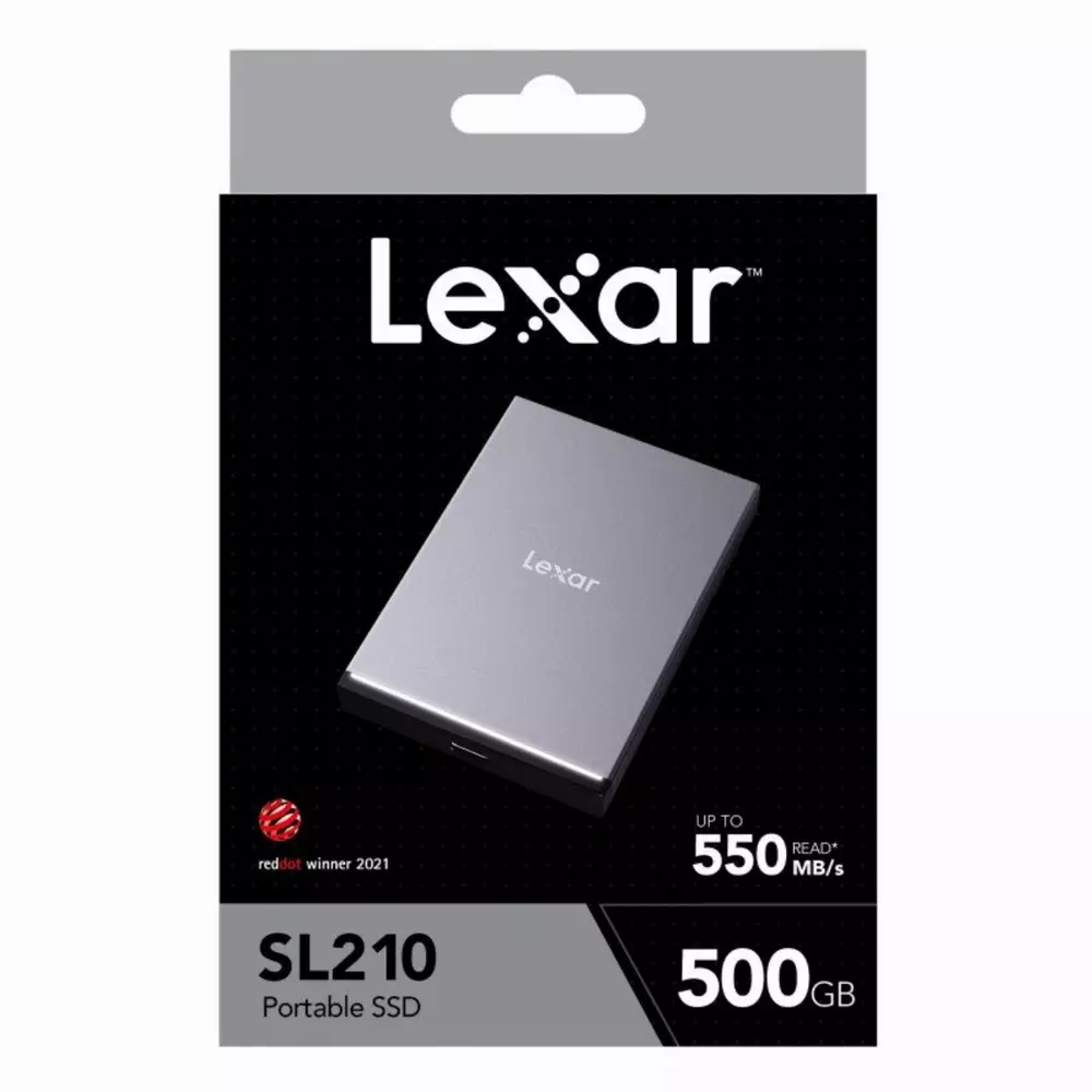 Външен диск SSD LEXAR SL210 500GB 2.5" USB 3.1 Gen2