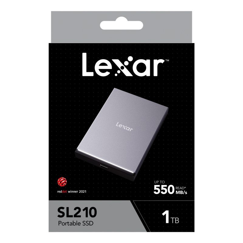 Външен диск SSD LEXAR SL210 1TB 2.5" USB 3.1 Gen2