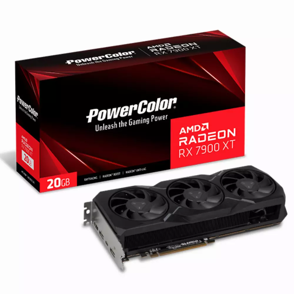 Видео карта PowerColor AMD Radeon RX 7900 XT 20GB GDDR6