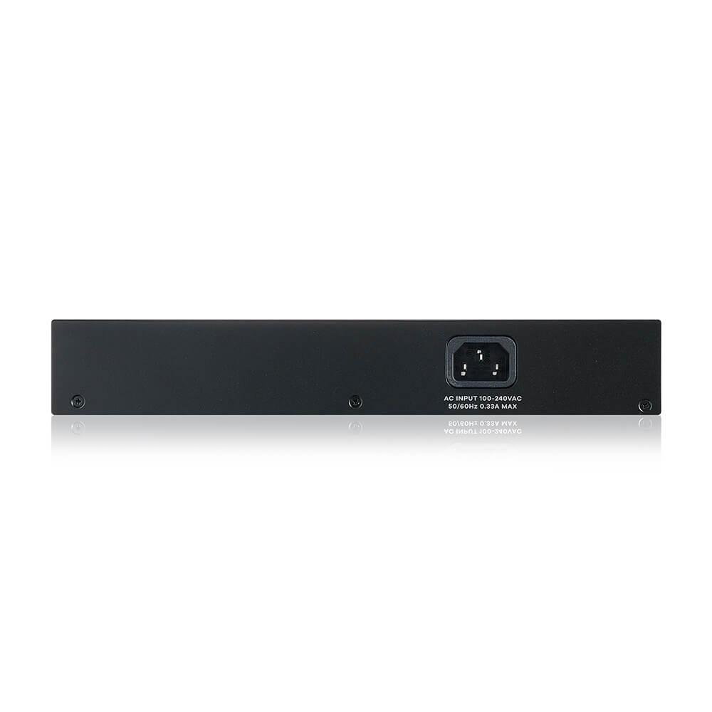 Суич 24-портов ZyXEL GS1915-24E, Gigabit, управляем, standalone или Nebula управление, за монтаж в шкаф