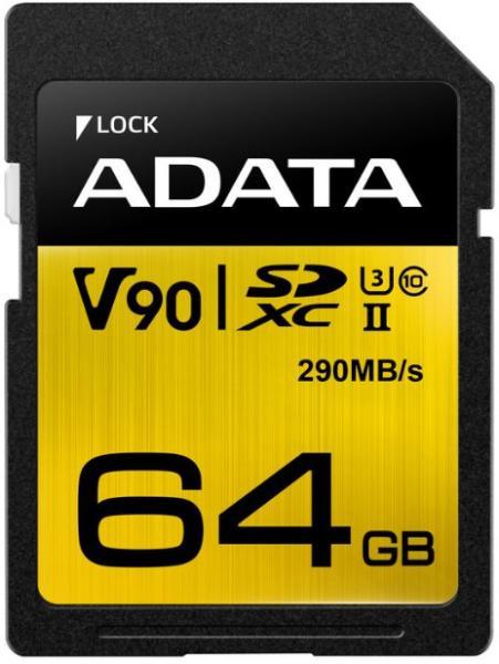 64G SDXCM+AD UHS-II U3 ADATA
