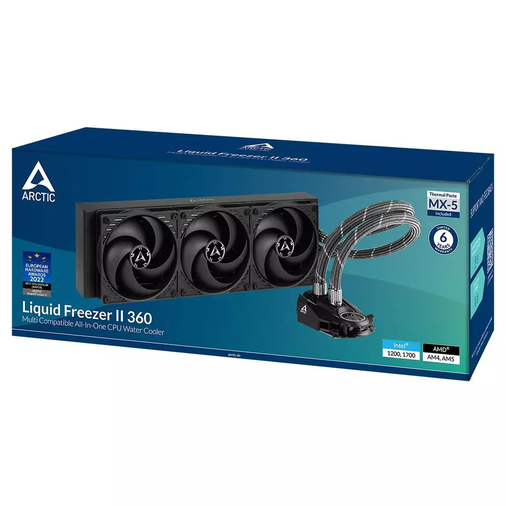 Водно охлаждане за процесор Arctic Liquid Freezer II 360 - ACFRE00068B