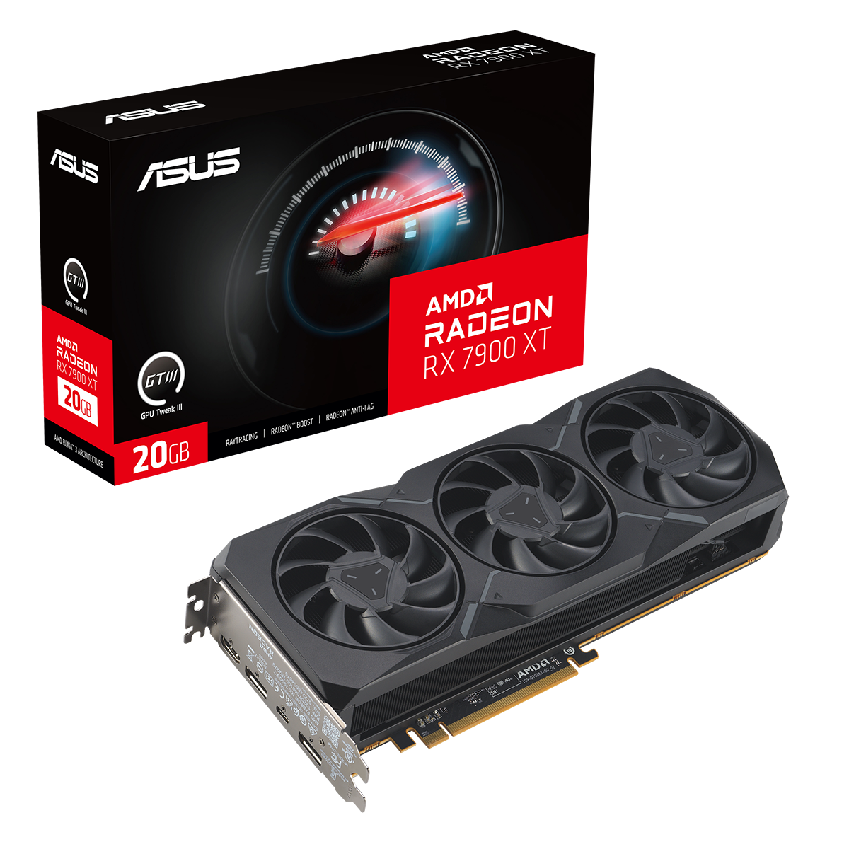 Видео карта ASUS AMD RADEON RX 7900 XT Reference 20GB GDDR6