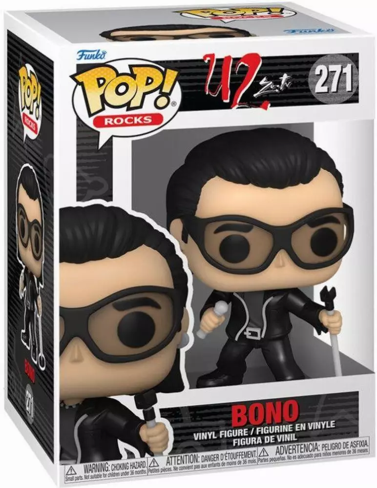 Фигура Funko POP! Rocks: U2 - Bono #271