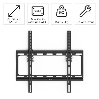 Метална стойка за TV Hama TILT, 165 см (65"), черна