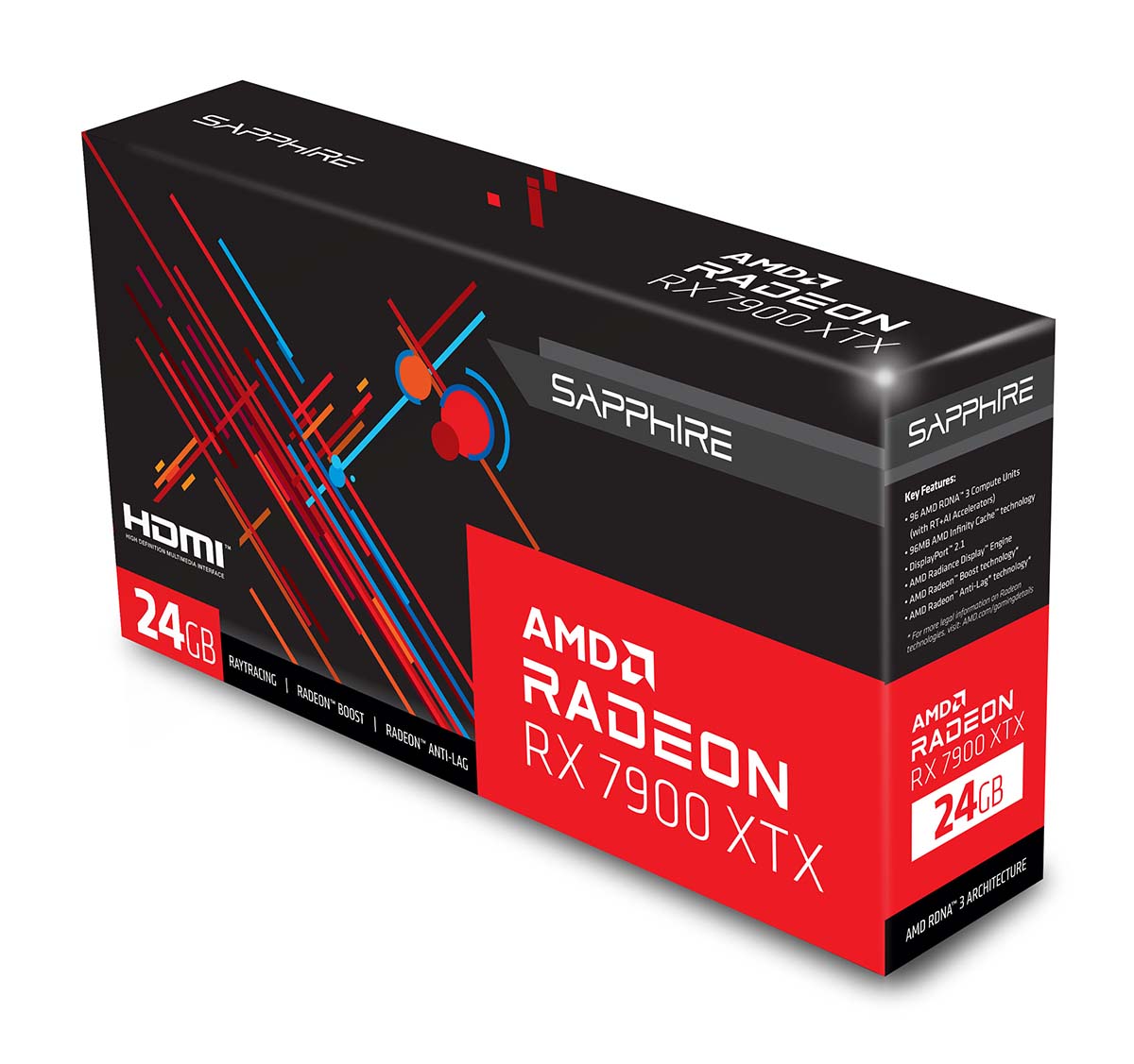 Видео карта Sapphire AMD Radeon RX 7900 XTX 24GB GDDR6
