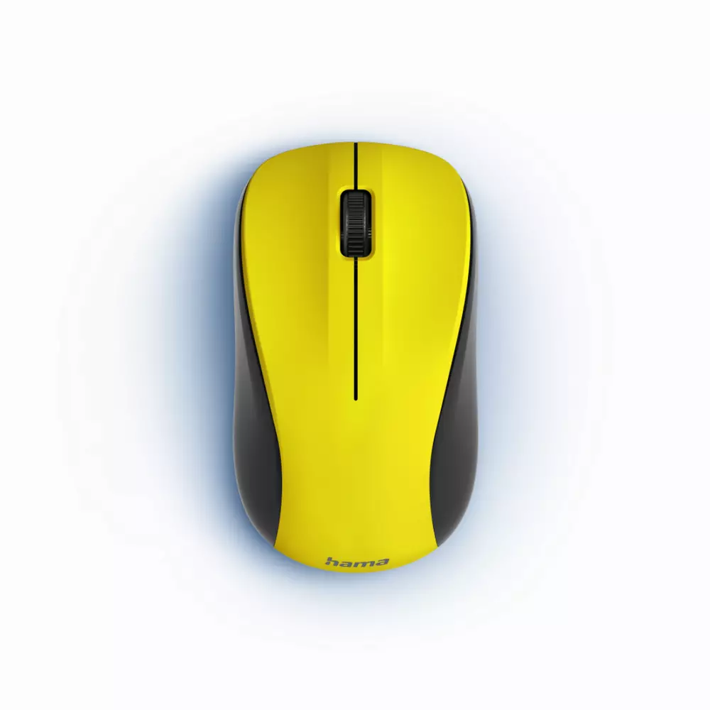 Безжична мишка Hama MW-300 V2 Жълта Wireless