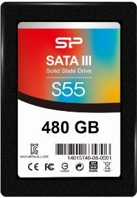 Диск SSD Silicon Power S55 480GB 2.5" SATA3 6Gb/s - SP480GBSS3S55S25