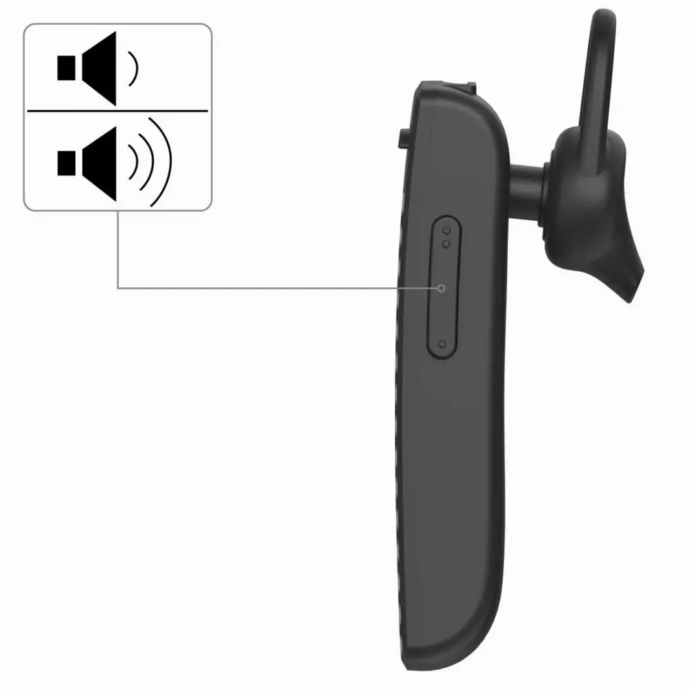 Блутут слушалка HAMA MyVoice 1500, In-Ear, Multipoint, Контрол на звука, Черен