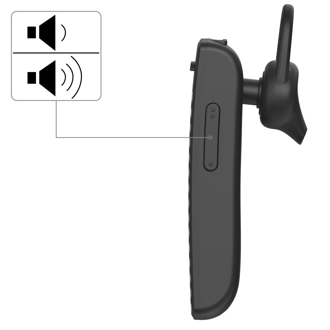 Блутут слушалка HAMA MyVoice 1500, In-Ear, Multipoint, Контрол на звука, Черен