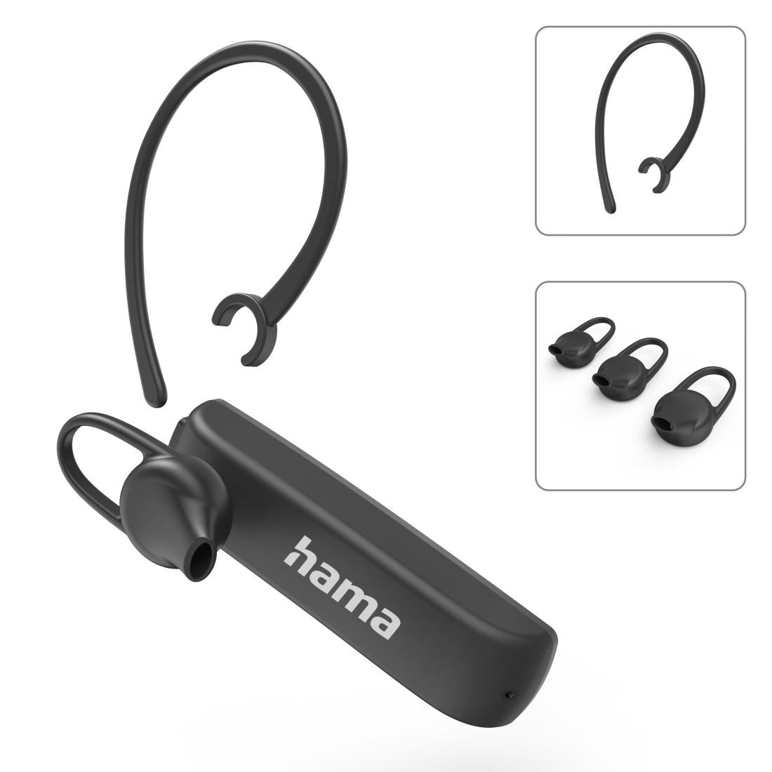 Блутут слушалка HAMA MyVoice 1500, In-Ear, Multipoint, Контрол на звука, Черен