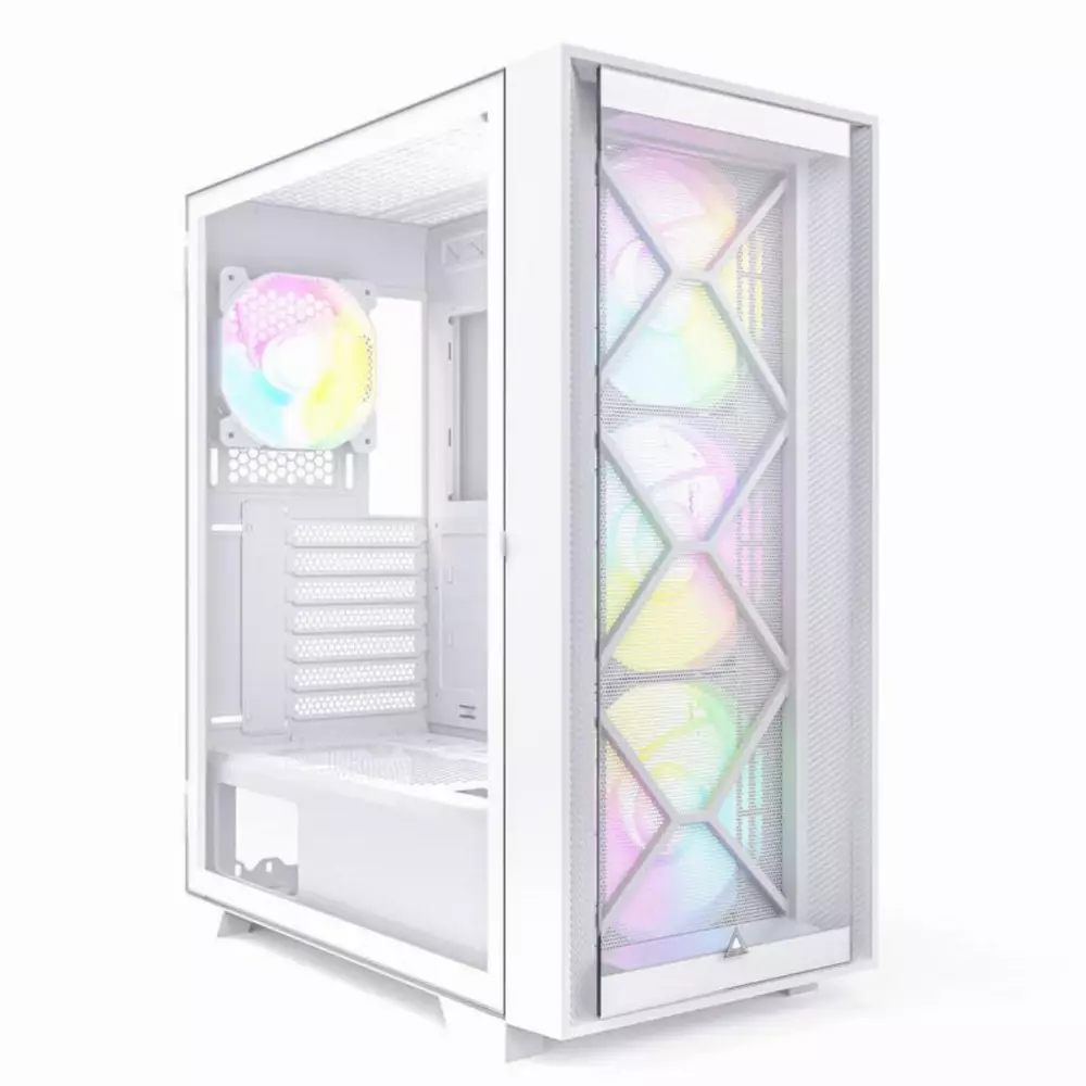  Кутия Montech AIR 1000 Premium ARGB TG Mid-Tower White