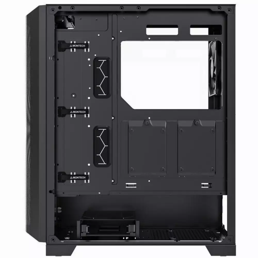Кутия Montech Sky One Lite RGB TG Mid-Tower Black