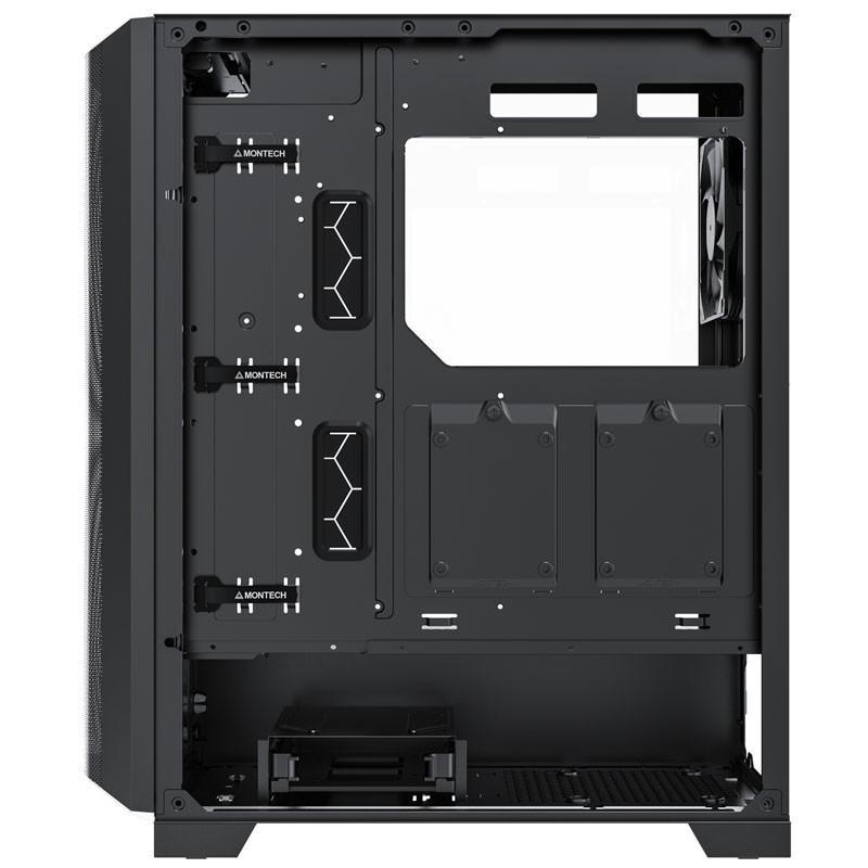 Кутия Montech Sky One Lite RGB TG Mid-Tower Black