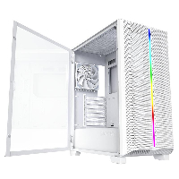 Кутия Montech Sky One Lite RGB TG Mid-Tower White