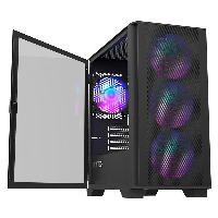 Кутия Montech AIR 100 ARGB TG Micro-ATX Black