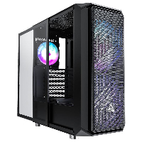 Кутия Montech AIR X MESH ARGB Tempered Glass Mid-Tower Black
