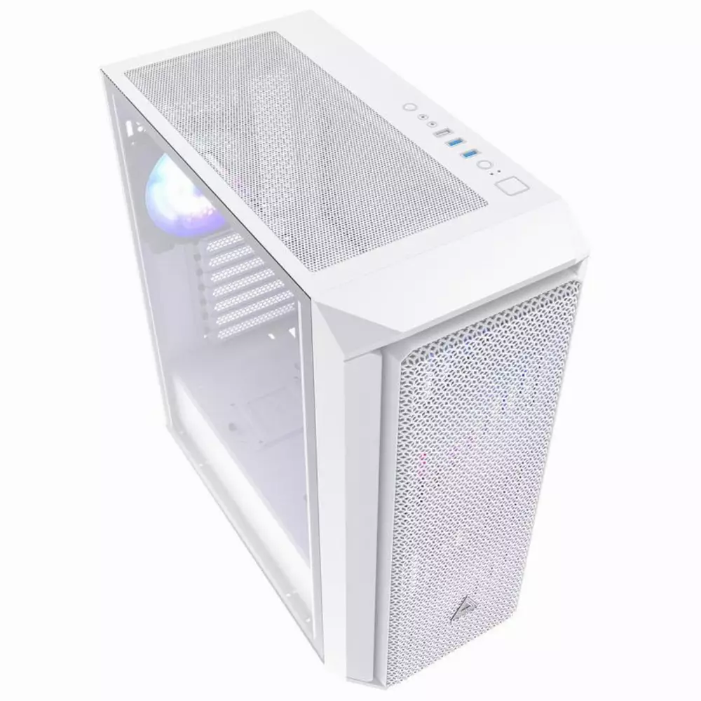 Кутия Montech AIR X MESH ARGB Tempered Glass Mid-Tower White