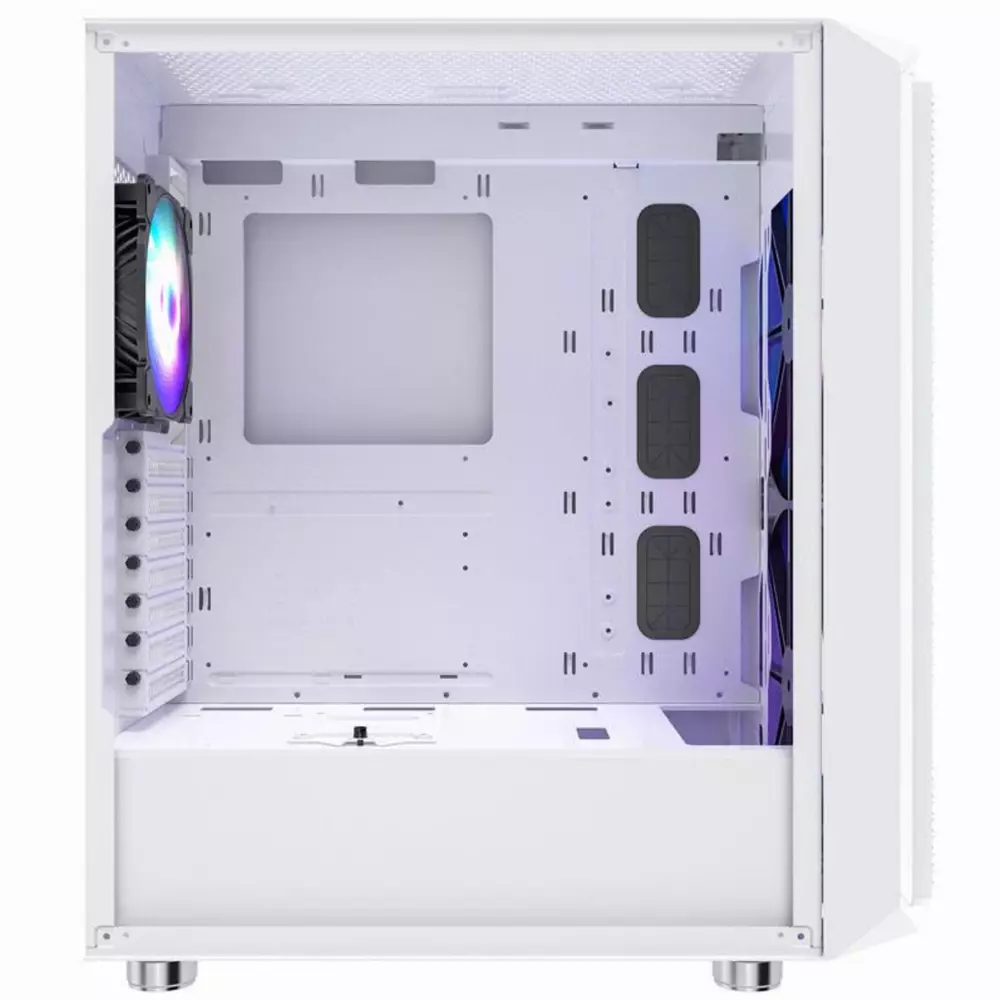 Кутия Montech AIR X MESH ARGB Tempered Glass Mid-Tower White