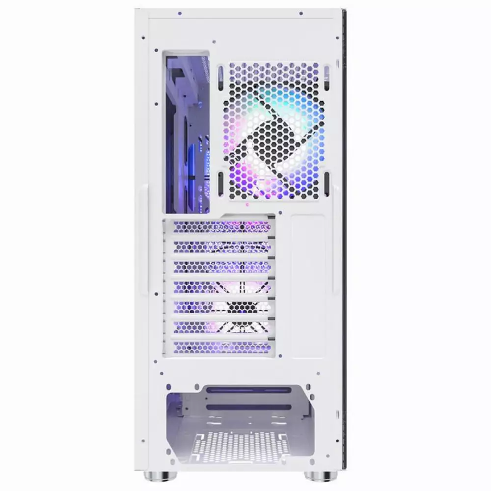 Кутия Montech AIR X MESH ARGB Tempered Glass Mid-Tower White