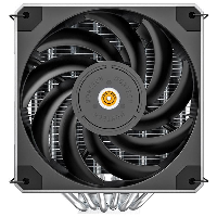 Охладител за процесор Montech Metal DT24 Base 120mm Black