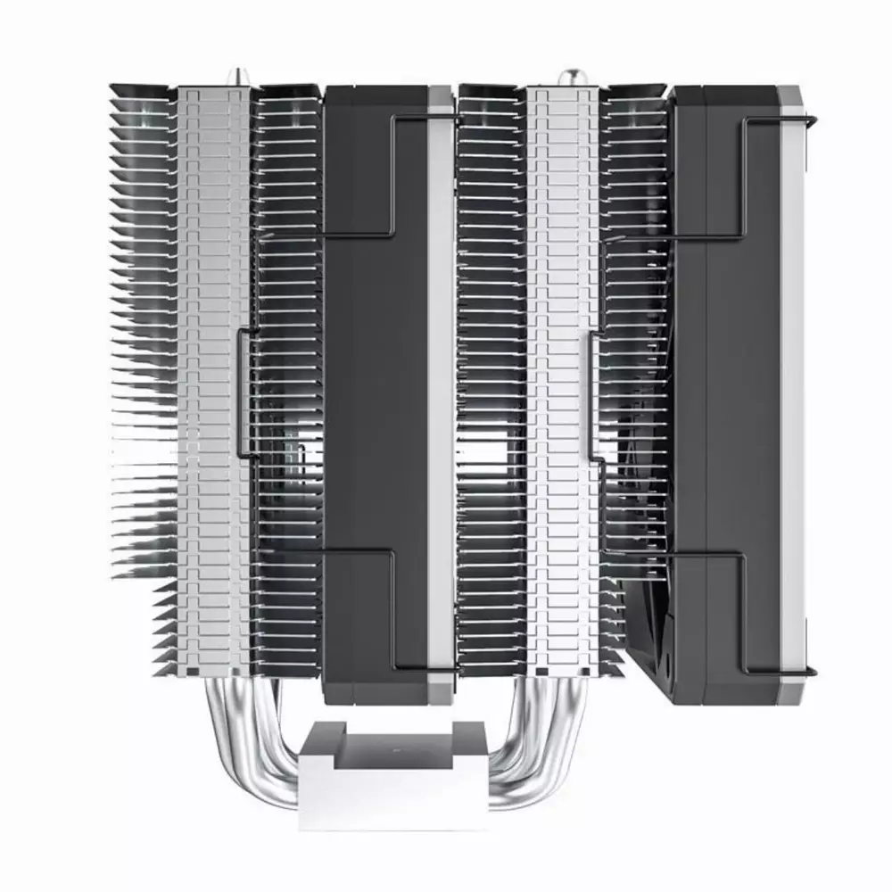 Охладител за процесор Montech Metal DT24 Base 120mm Black