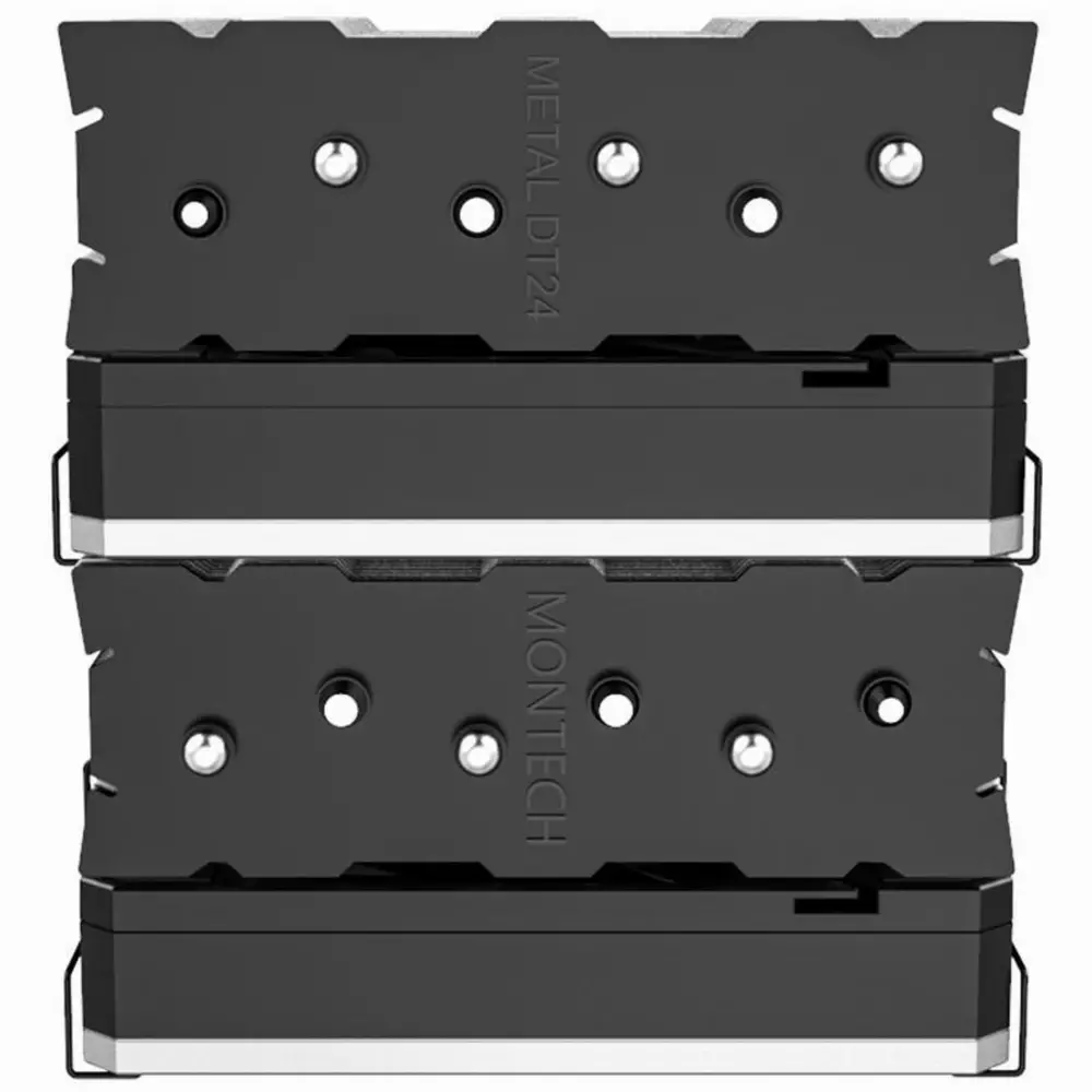 Охладител за процесор Montech Metal DT24 Base 120mm Black