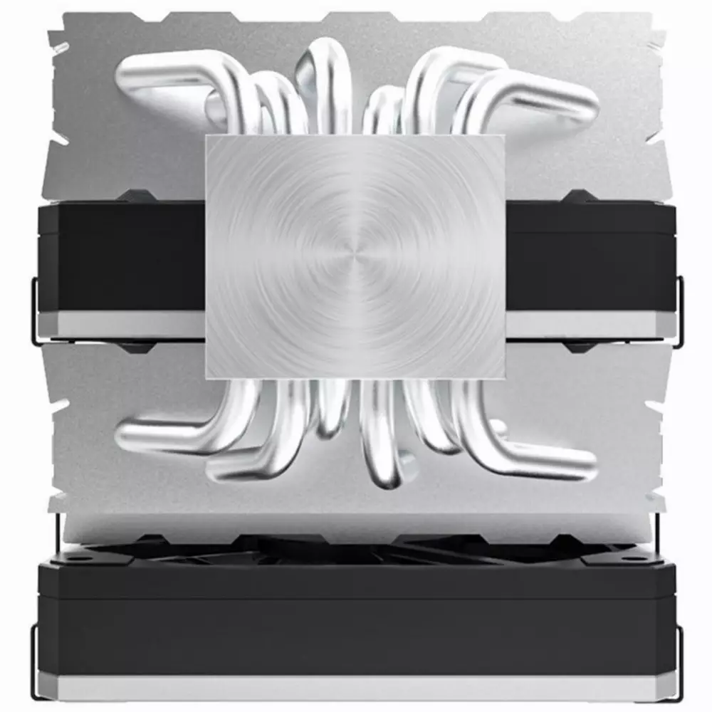 Охладител за процесор Montech Metal DT24 Base 120mm Black