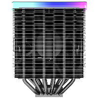 Охладител за процесор Montech Metal DT24 Premium ARGB 2x120mm Black