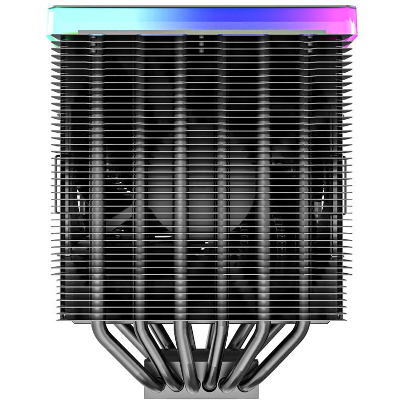 Охладител за процесор Montech Metal DT24 Premium ARGB 2x120mm Black