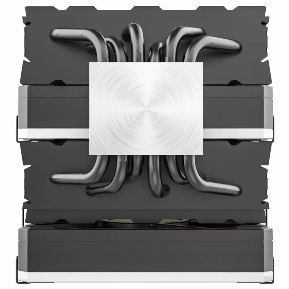 Охладител за процесор Montech Metal DT24 Premium ARGB 2x120mm Black