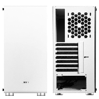 Кутия Jonsbo U4 TG Mid-Tower ATX White