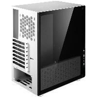 Кутия Jonsbo U4 TG Mid-Tower ATX White