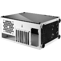 Кутия Jonsbo U4 TG Mid-Tower ATX White