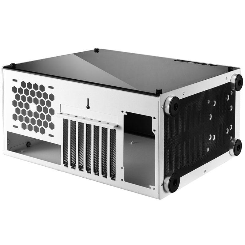 Кутия Jonsbo U4 TG Mid-Tower ATX White